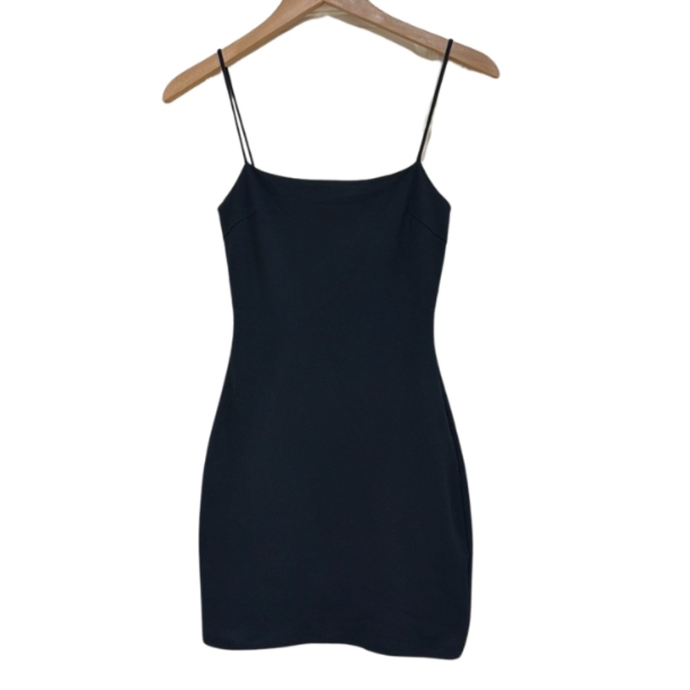 Lulu's bodycon spaghetti strap minidress. Black. Size XS